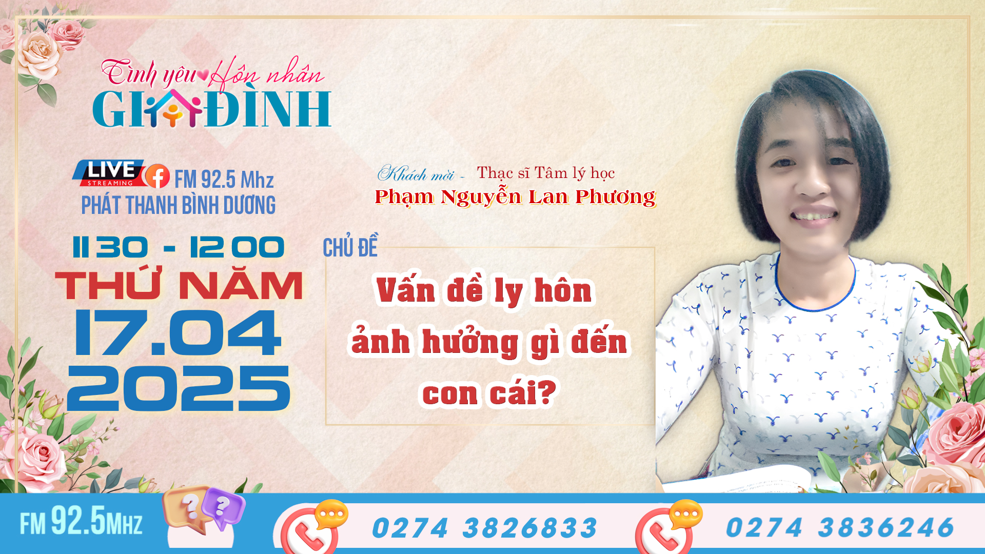 Tình Yêu - Hôn Nhân - Gia Đình (17/04/2025)